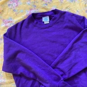 Champion Sweatshirt Reverse Weave Purple